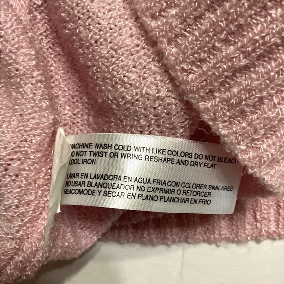 Carolyn Taylor Light Pink Long Sleeve Size Large - Picture 9 of 9
